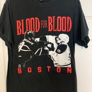 Blood for blood Boston hardcore shirt